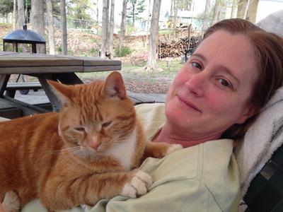 2015 Donna and Mr. Kitty